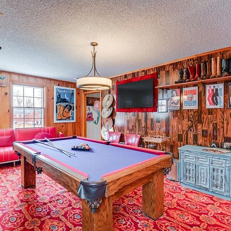 6 Mi To Downtown 70S-Themed Home In Nashville! Luaran gambar