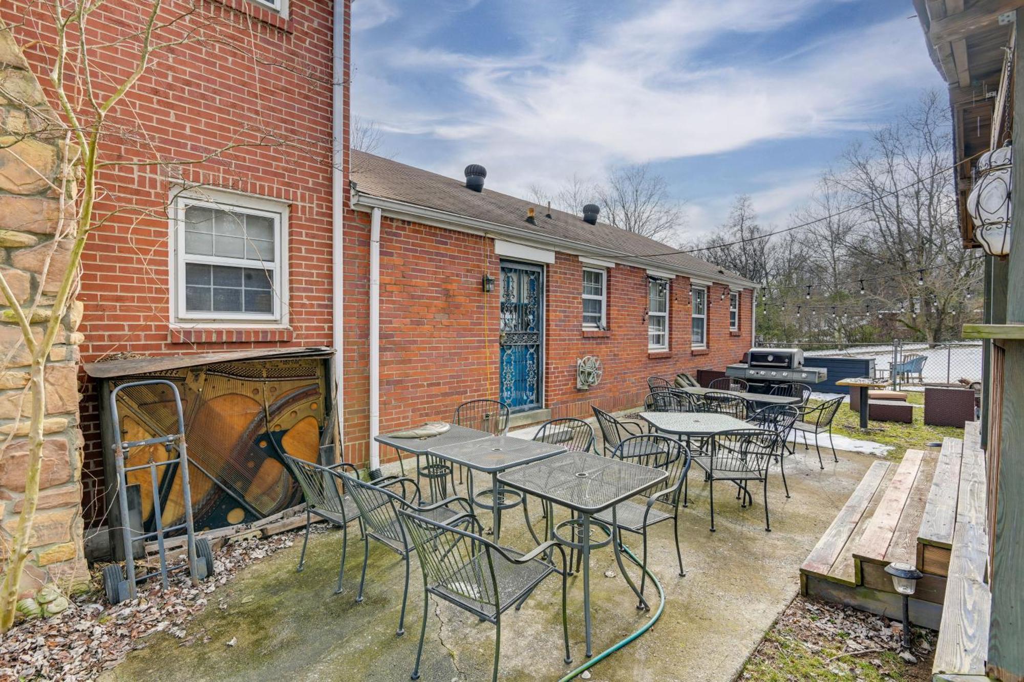6 Mi To Downtown 70S-Themed Home In Nashville! Luaran gambar