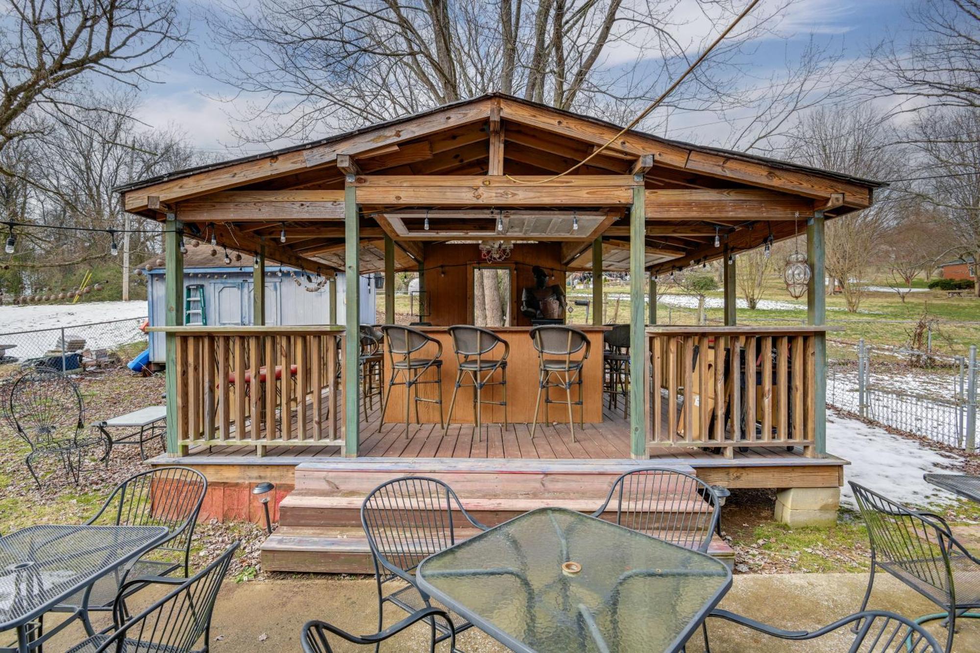 6 Mi To Downtown 70S-Themed Home In Nashville! Luaran gambar