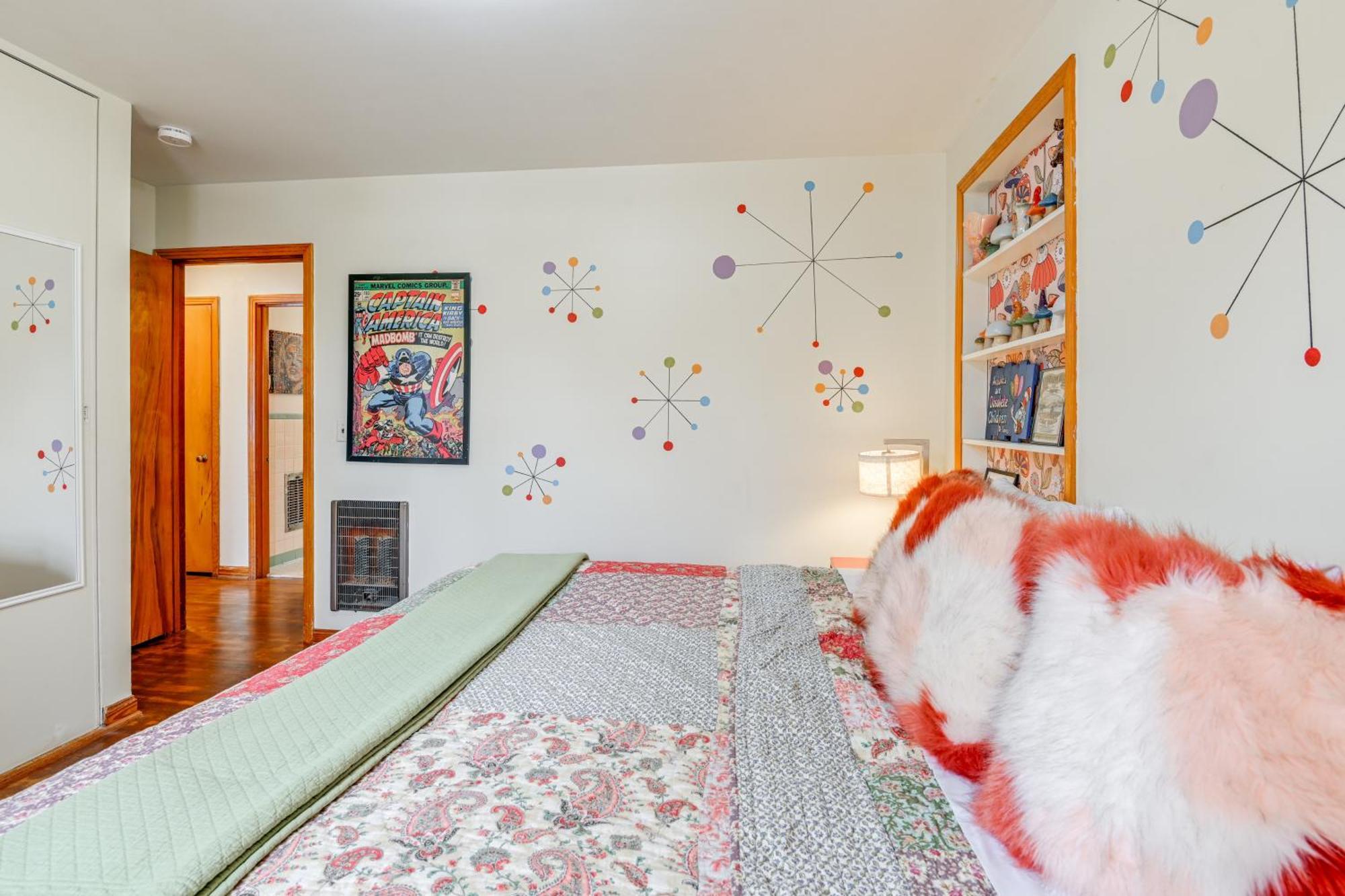 6 Mi To Downtown 70S-Themed Home In Nashville! Luaran gambar