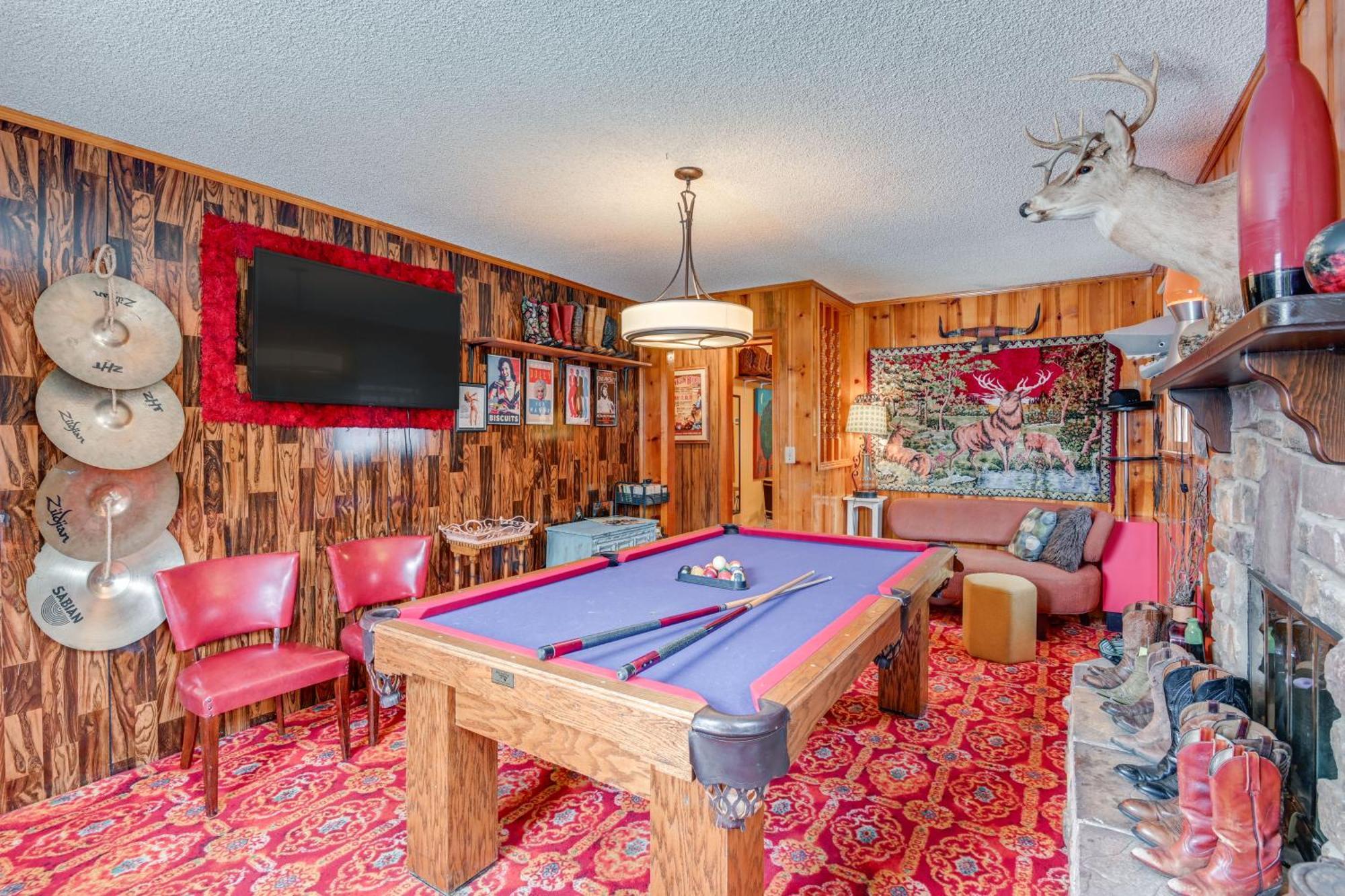 6 Mi To Downtown 70S-Themed Home In Nashville! Luaran gambar