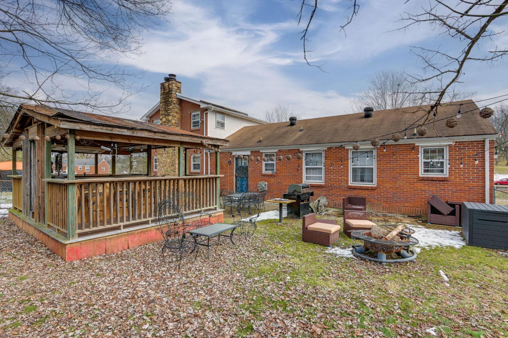 6 Mi To Downtown 70S-Themed Home In Nashville! Luaran gambar